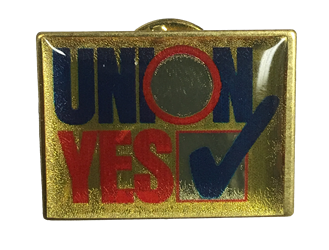 Vote Union Lapel Pin 