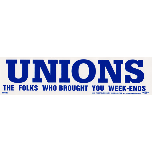 Union Bumper Sticker 