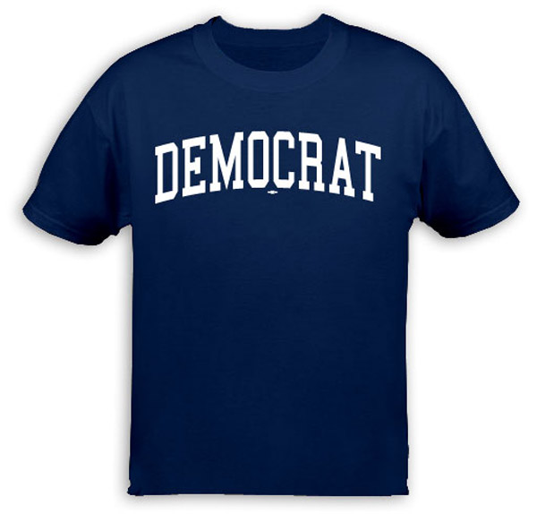 Democrat Navy T-Shirt - #TS32929 - DemocraticStuff.com