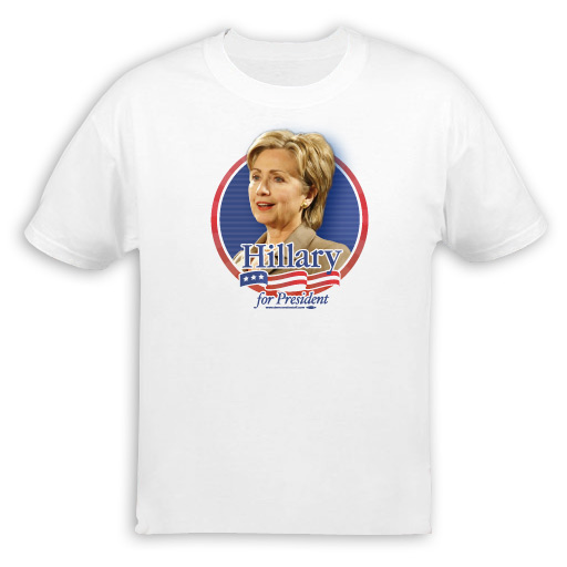 Hillary Clinton for President Photo T-Shirt